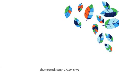 Patrón de corte con hojas para tarjeta de felicitación o afiche. Fondo vectorial para el diseño de primavera o verano.
