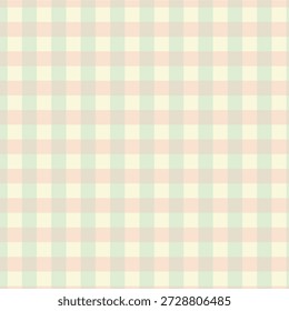 Lindo patrón para el diseño de manta de picnic. Pastel multicolor tartán check plaid gráfico para mantel, paño de aceite, otro moderno diario primavera verano moda Pascua vacaciones textil o impresión de papel.