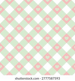 cute pattern for picnic blanket design. Pastel multicolored tartan check plaid graphic for tablecloth, oilcloth, other modern everyday spring summer fashion Easter holiday textile or paper print.