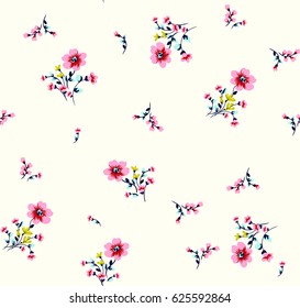 Cute Pattern In Small Flower