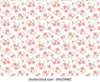 Cute pattern in small flower. Small blue flowers. Dark violet background.  Small cute simple spring flowers. Seamless floral pattern. 