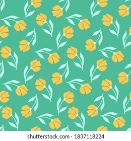 Patrón lindo en flor pequeña. Pequeñas flores de colores. Fondo blanco. Fondo floral de color marrón. La elegante plantilla para las impresiones de moda.