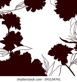 Cute pattern in small flower. Small colorful flowers. Ditsy floral background. The elegant the template for fashion prints.