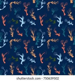 Cute pattern in small flower. Small colorful flowers. White background. Ditsy floral background. The elegant the template for fashion prints.