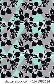 Cute pattern of small flowers. Cafe floral background Stylish template for fashion prints. decor and wallpaper.
