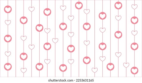 Cute Patterns Of Valentine's Day