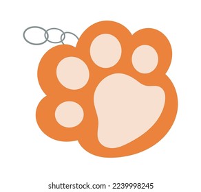 Accesorio de la pata corta para el icono de llavero