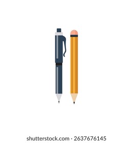 Cute Pen And Pencil Pair