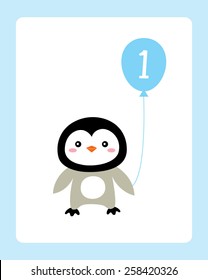 cute penguin birthday 