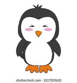 Cute penguin cartoon