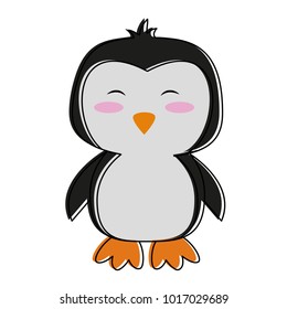 Cute penguin cartoon