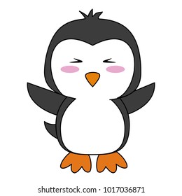 Cute penguin cartoon