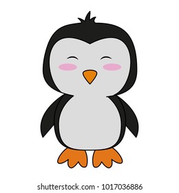 Cute penguin cartoon