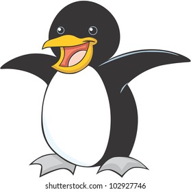 Cute Penguin Cartoon