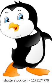 cute penguin cartoon