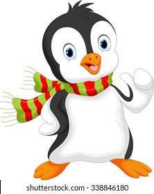 Cute penguin cartoon 