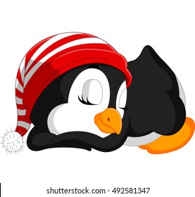 Cute penguin cartoon