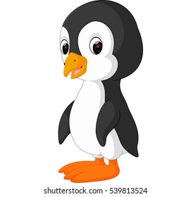 Cute penguin cartoon