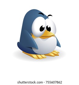 Cute penguin cartoon
