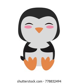Cute penguin cartoon