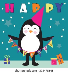 happy birthday penguin video