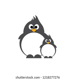 cute penguin cartoon vector