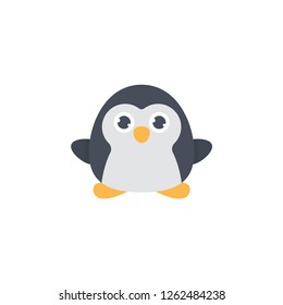 cute penguin cartoon vector