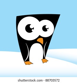 Cute penguin character