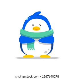 Cute Penguin Characters with different poses