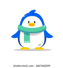Cute Penguin Characters with different poses