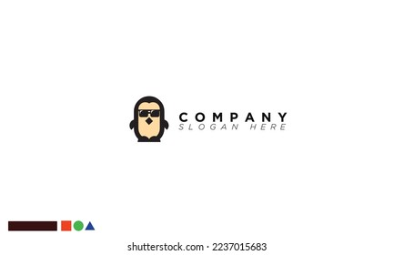 süßes Pinguin-Creative-Logo für das Branding und das Unternehmen