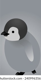 pingüino lindo y 
fondo de pantalla de personajes pingüinos
