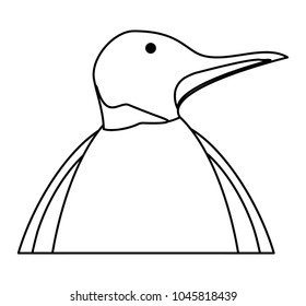 Cute penguin icon