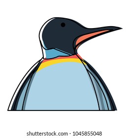 Cute penguin icon