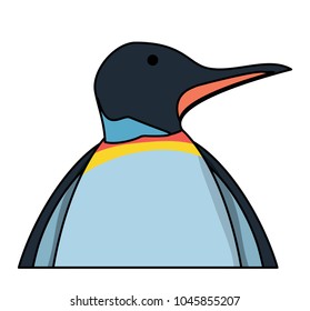 Cute penguin icon
