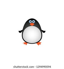cute penguin icon