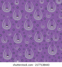 Cute Penguin Pattern Design Vector