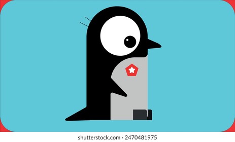 cute penguin,
Penguins are a group of aquatic flightless birds from the family Spheniscidae of the order Sphenisciformes. They live almost exclusively in the Southern Hemisphere: only one species, th