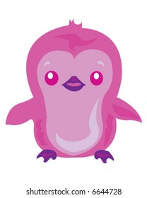 Cute Penguin Pink