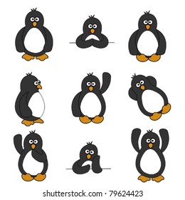 Cute Penguin Set