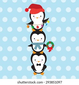 Cute-Pinguin-Vektorgrafik