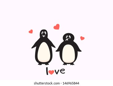 cute penguins