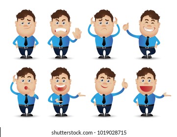 Cute People - businessman set 