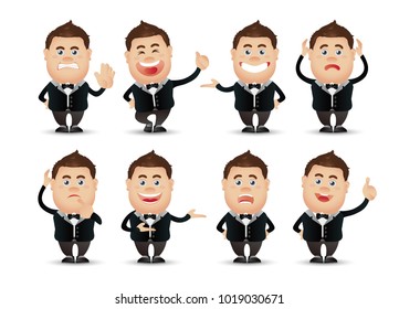 Cute People - businessman set 