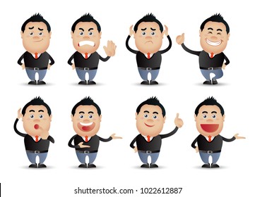 Cute People - businessman set 