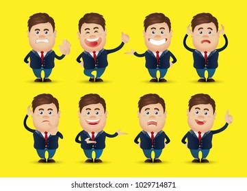 Cute People - businessman set 