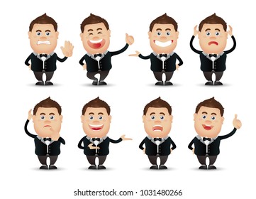 Cute People - businessman set 