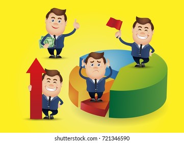 Cute People - businessman set 