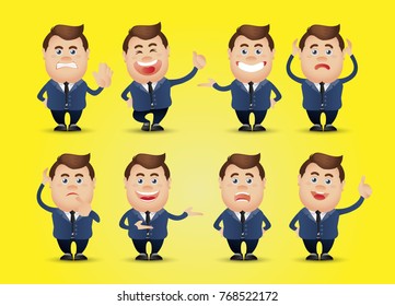 Cute People - businessman set