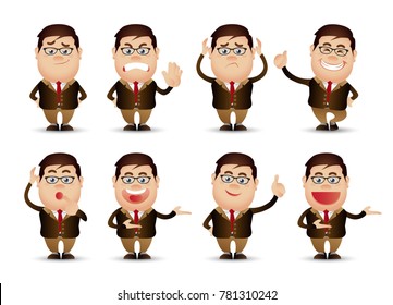 Cute People - businessman set